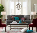 Umbria Distressed Weathered Wooden Globe Pendant Lighting